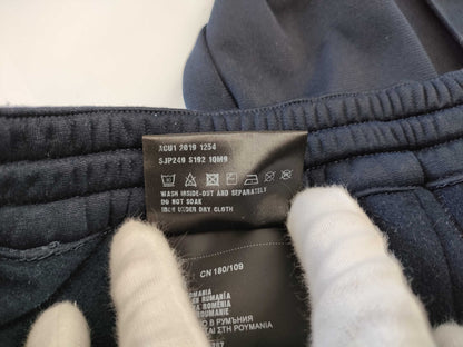 PRADA Prada Triangle Logo Men's Nylon Switch Pants, Navy/Black, Size L