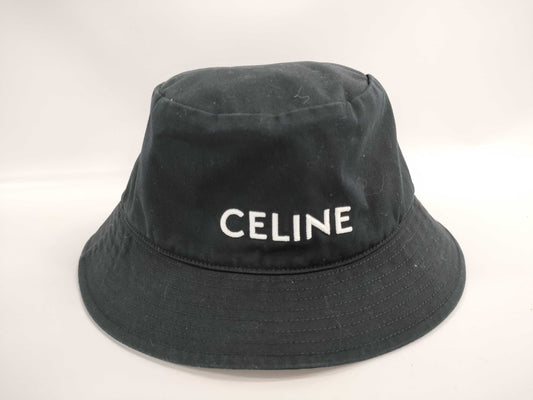CELINE Quilted Bucket Hat, Size M Other Accessories