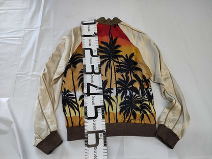 SAINT LAURENT 16SS Palm Tree Souvenir Blouson Men's Size 42 Jacket