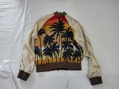 SAINT LAURENT 16SS Palm Tree Souvenir Blouson Men's Size 42 Jacket