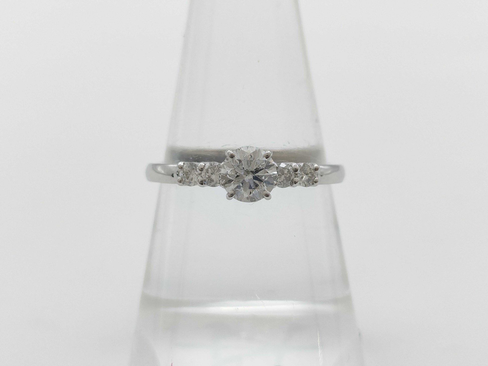 D0.509ct FD0.18ct PT900 3.3g Ring 