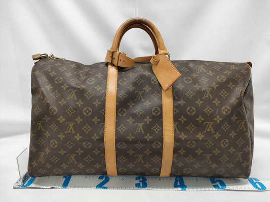 LOUIS VUITTON Monogram Keepall 55 M41424 Boston Bag