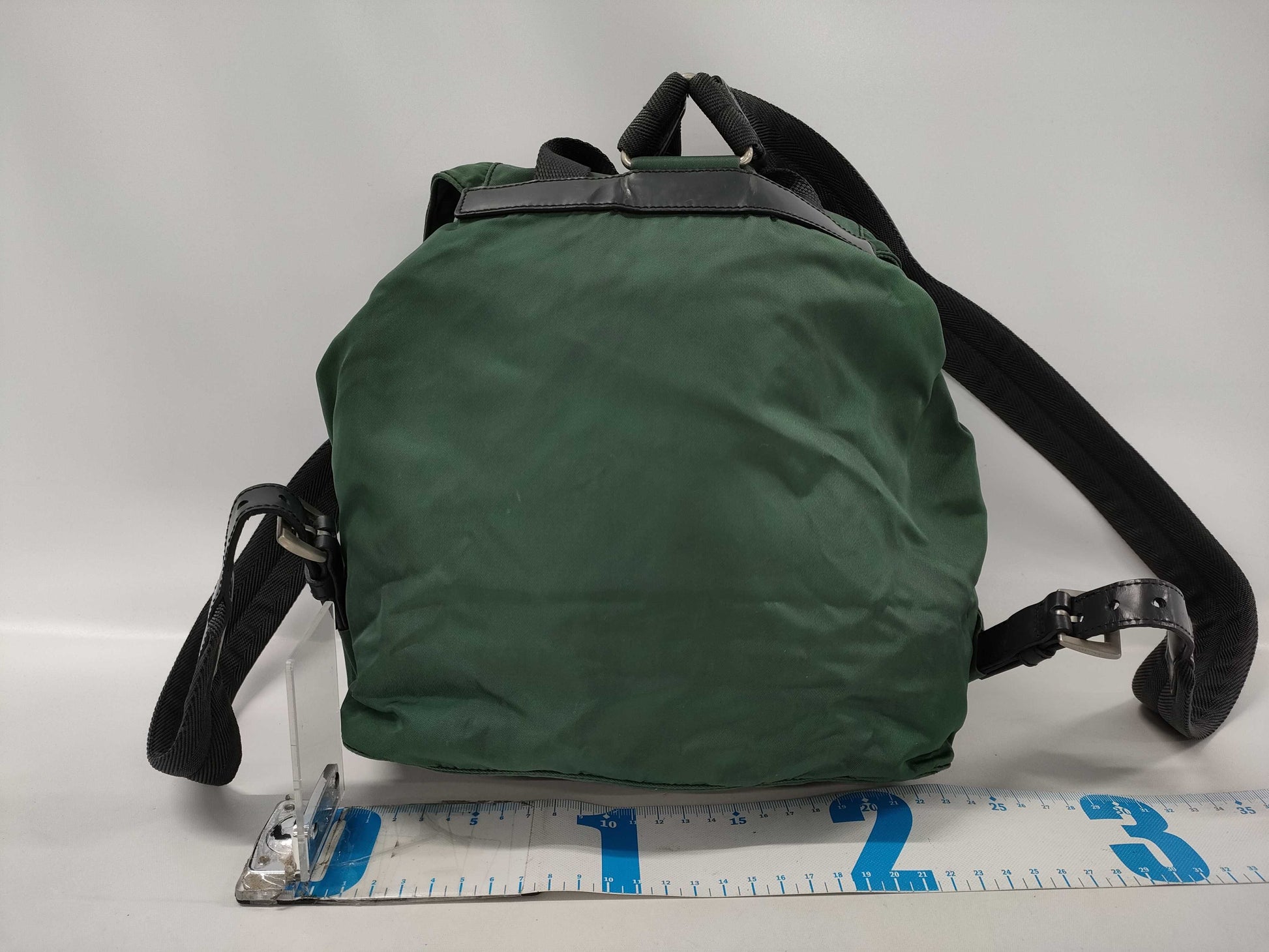 PRADA PRADA Prada Backpack Nylon Green Backpack