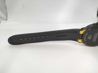 BVLGARI Diagono Magnesium DG41SMC PO00190 Automatic Yellow Dial Men's Watch