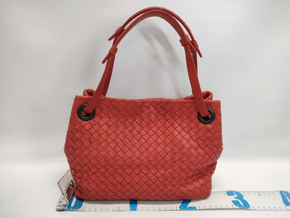 BOTTEGA VENETA Bottega Garda Bag Leather Small Red Handbag