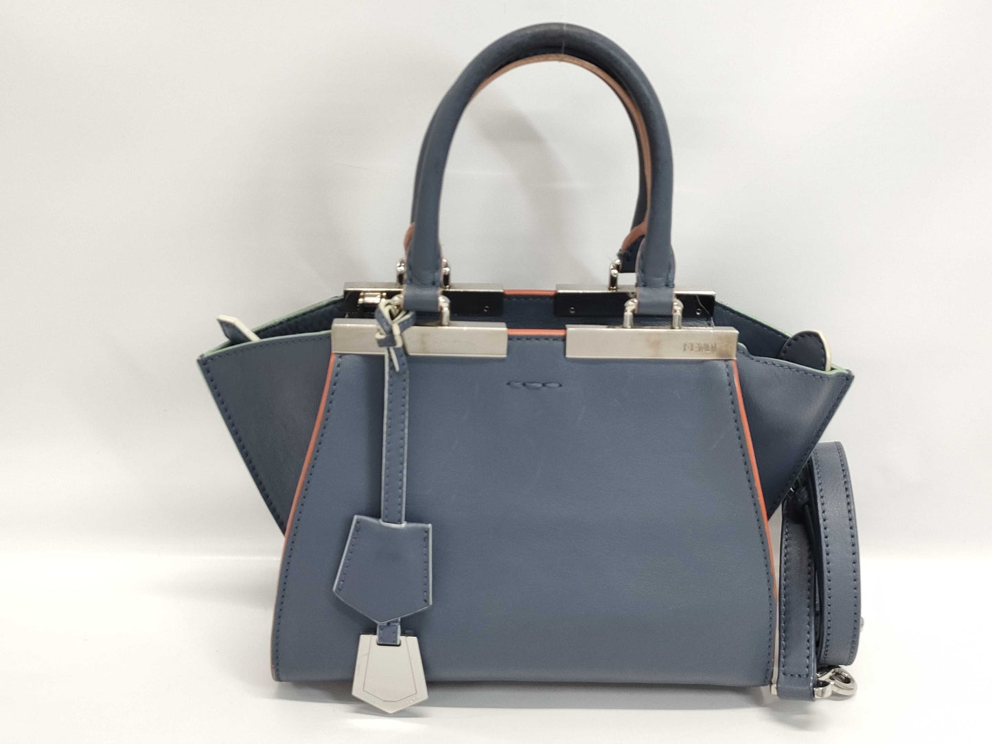 FENDI 8BH333 5QT Trois Jours 2-Way Handbag