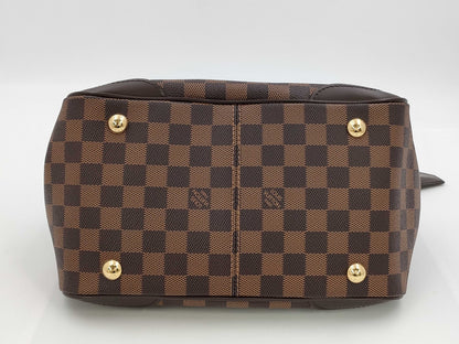 LOUIS VUITTON Damier Verona PM N41117 DU1161 Brown Tote Bag
