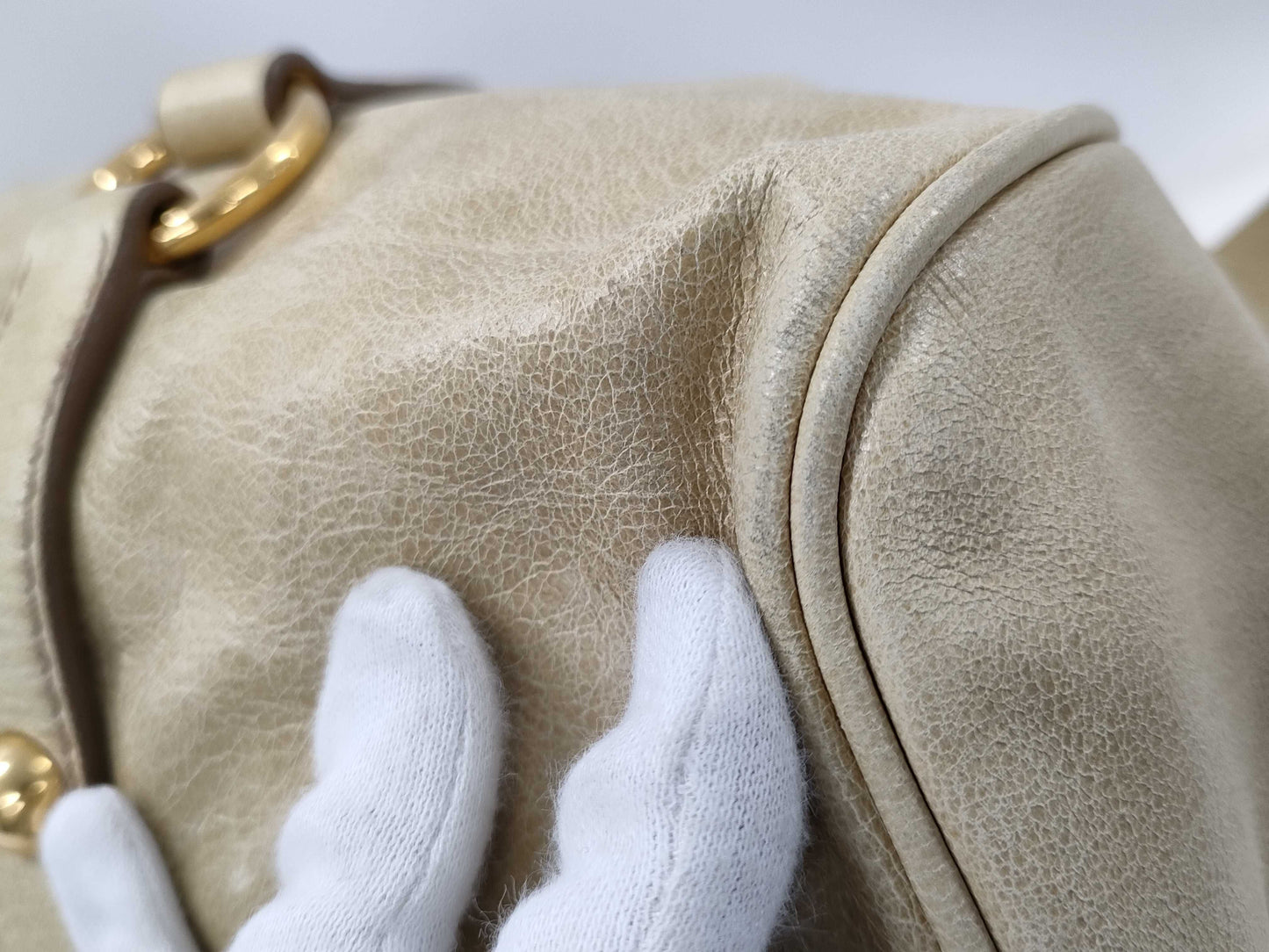 Miu Miu 2-Way Leather Shoulder Bag