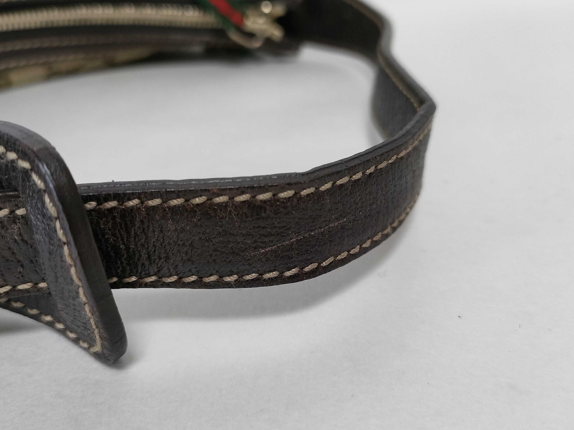 GUCCI GG Canvas Gucci Handbag Half Moon Shoulder Bag