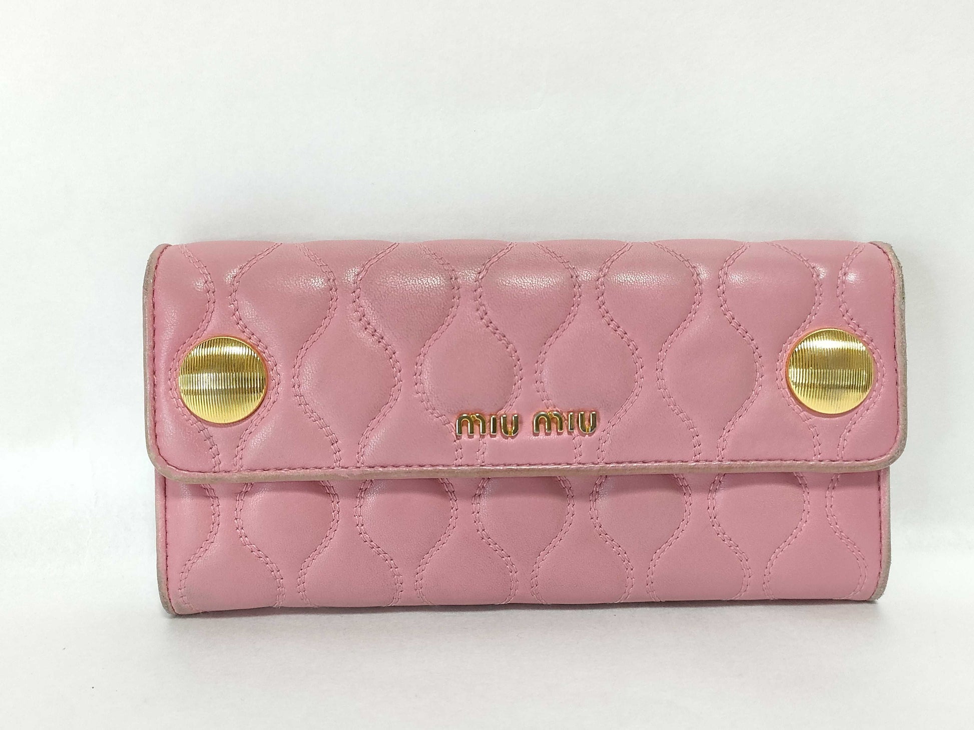 Miu Miu Long Wallet with Card Case
