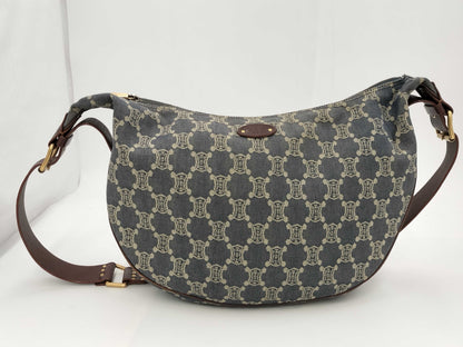 CELINE Paris Macadam One-Shoulder Shoulder Bag