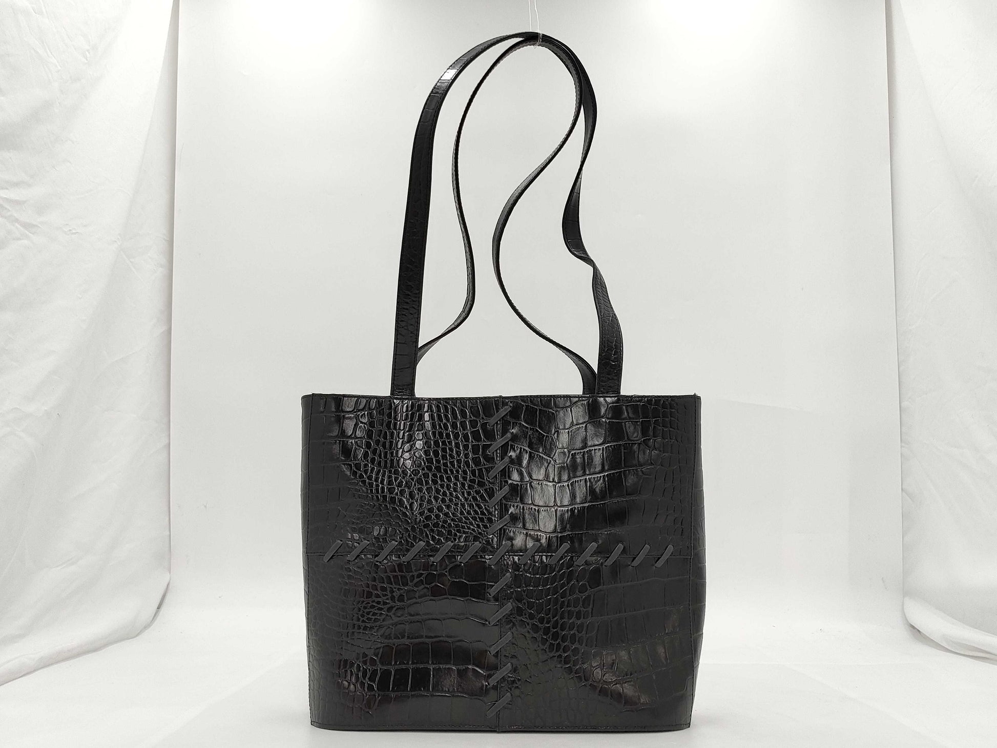 Yves Saint Laurent Crocodile Tote Bag