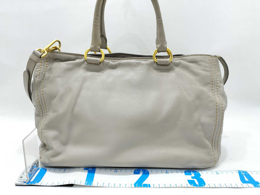 PRADA Prada 2-way shoulder bag leather business bag