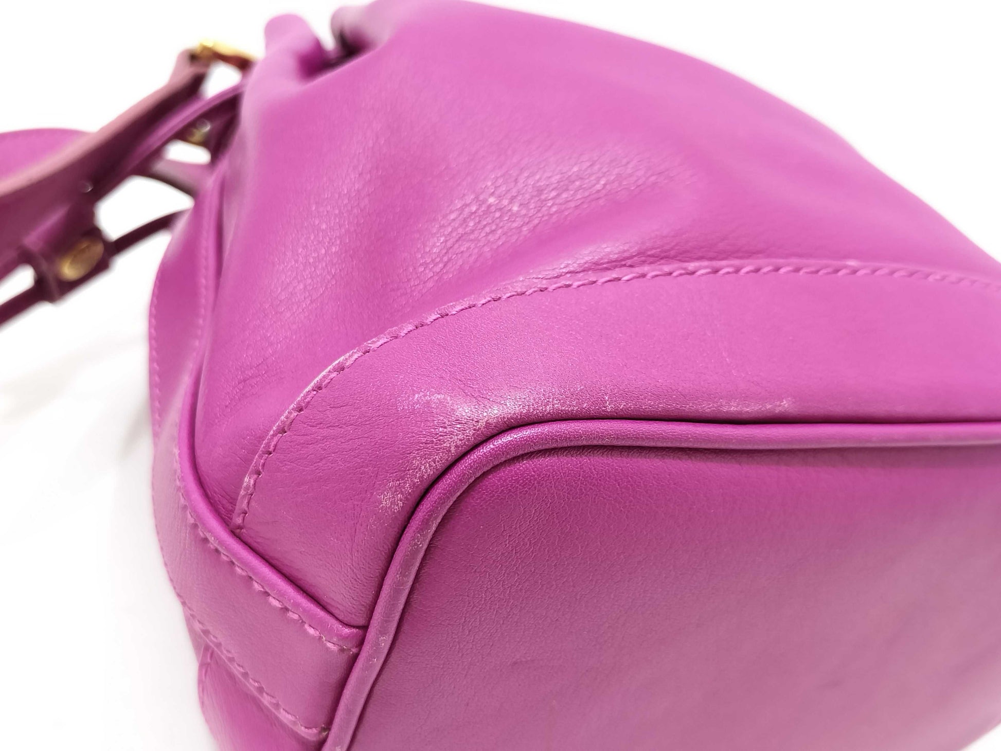 CELINE Drawstring Mini Shoulder Bag