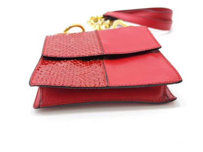 CELINE Python Mini Chain Shoulder Bag Shoulder Bag