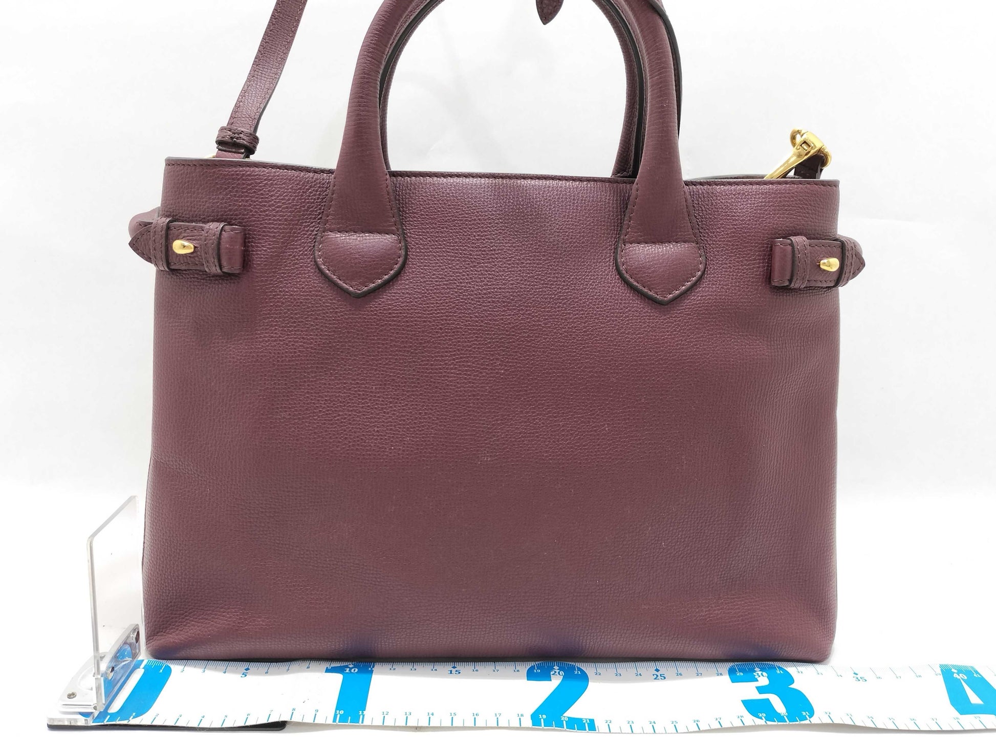 BURBERRY Banner Bag 2-way Shoulder Bag Handbag