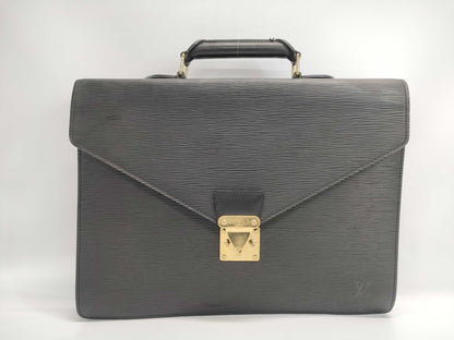 LOUIS VUITTON Epi Serviette Conseiller M54422 MI0010 Business Bag