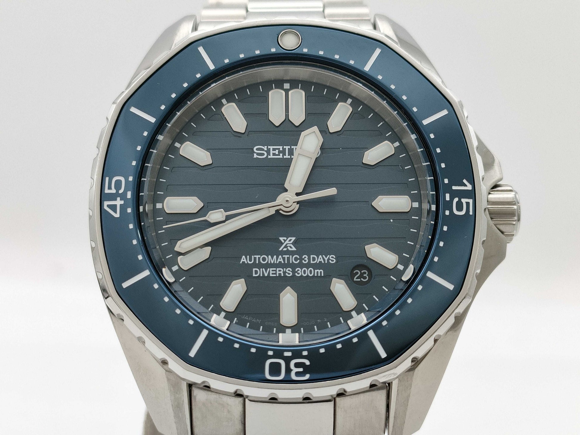 SEIKO SBDC203 6R55-00J0 484252 Automatic Blue Dial Shohei Ohtani Men's Watch