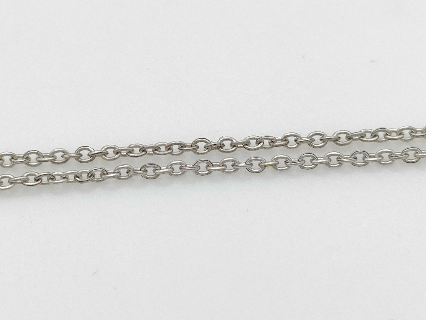 D1.00ct K18WG 2.2g Necklace 