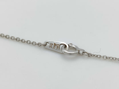 D1.00ct K18WG 2.2g Necklace 