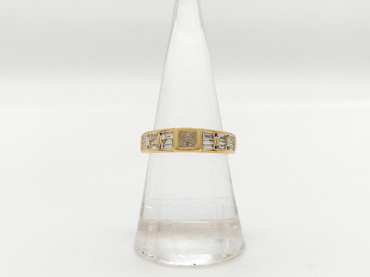D1.19ct 750 4.8g Ring 