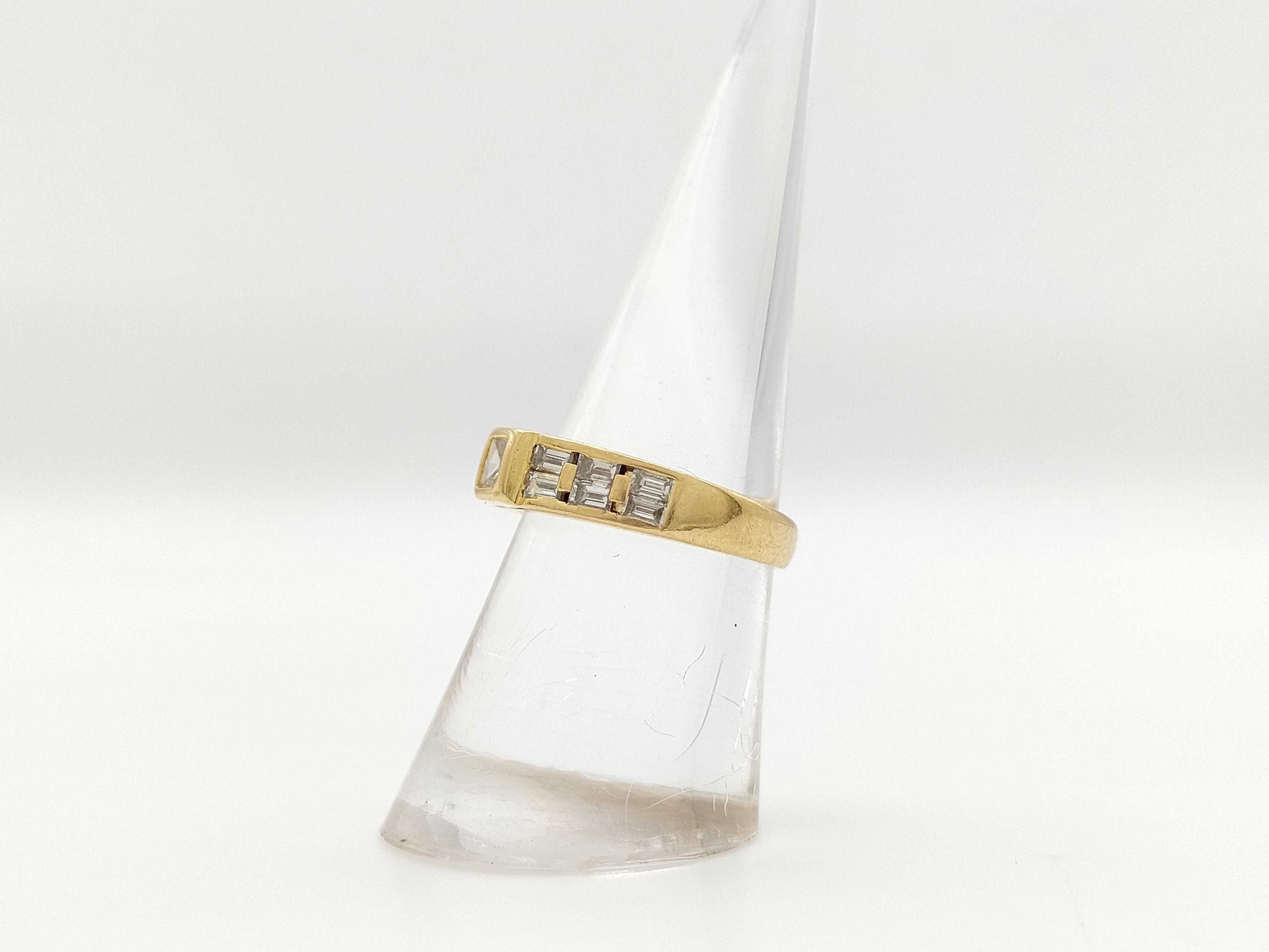 D1.19ct 750 4.8g Ring 