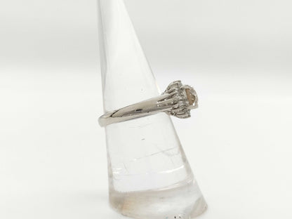 D0.76ct FD0.25ct PT900 5.7g Ring 