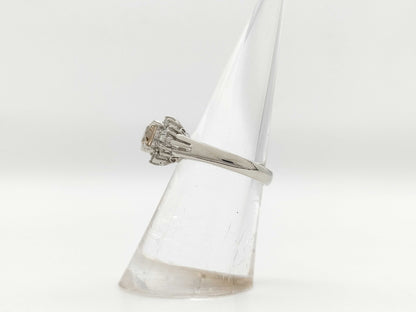 D0.76ct FD0.25ct PT900 5.7g Ring 