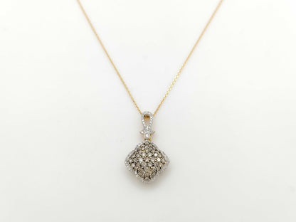 D0.75ct K18 3.8g Necklace 