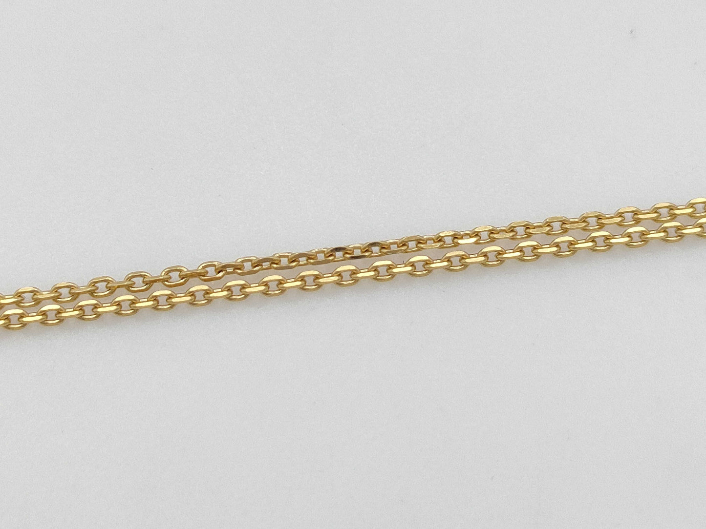 D0.75ct K18 3.8g Necklace 