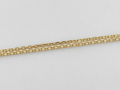 D0.75ct K18 3.8g Necklace 