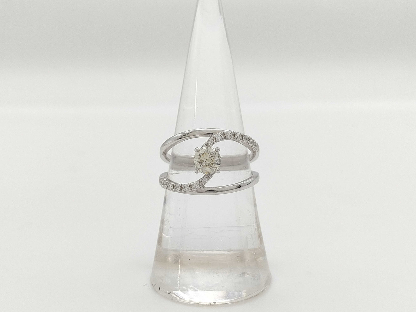 D0.516ct FD0.16ct PT900 5.7g Ring 