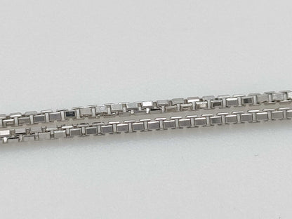 D0.19ct/0.15ct K18/K18WG 4.8g Necklace 