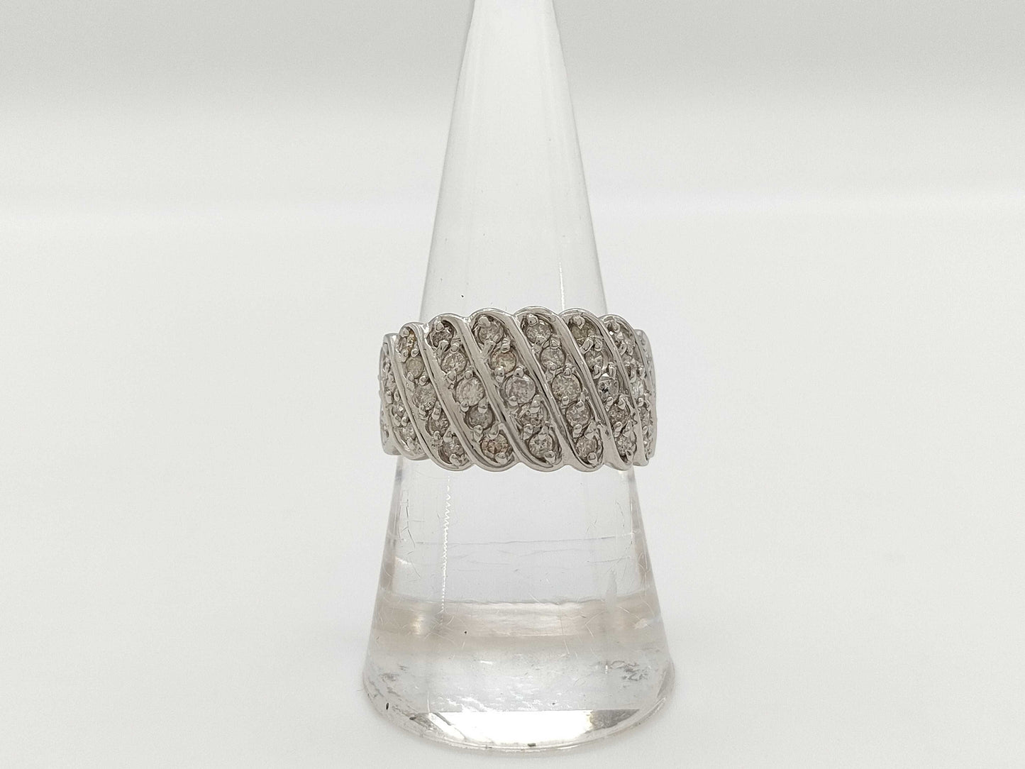 D1.00ct PT900 6.8g Ring 