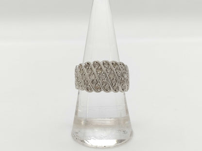 D1.00ct PT900 6.8g Ring 