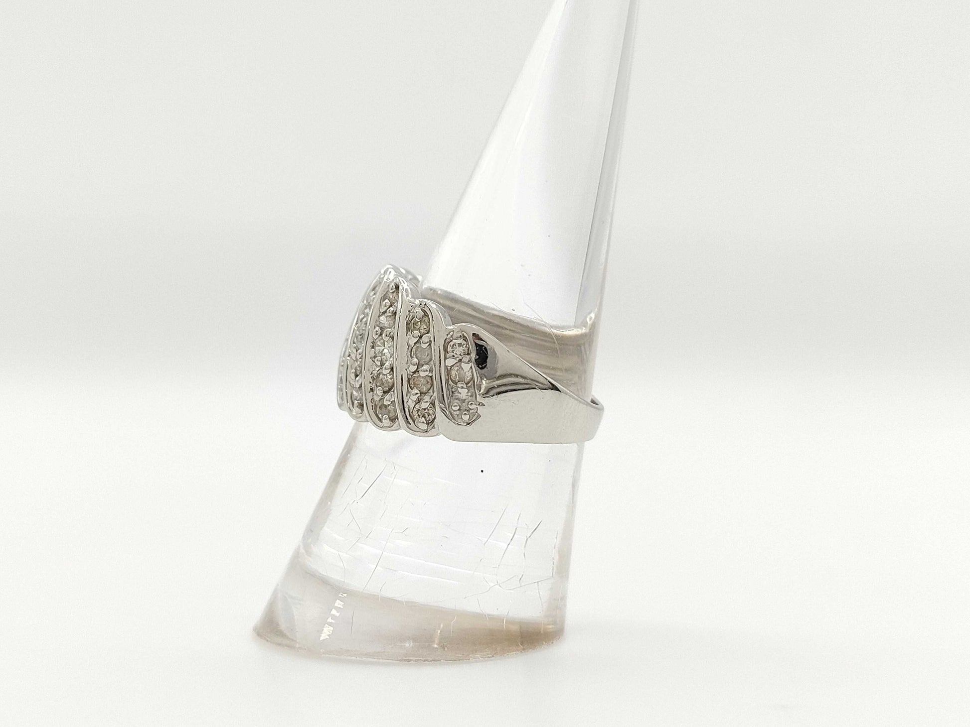 D1.00ct PT900 6.8g Ring 