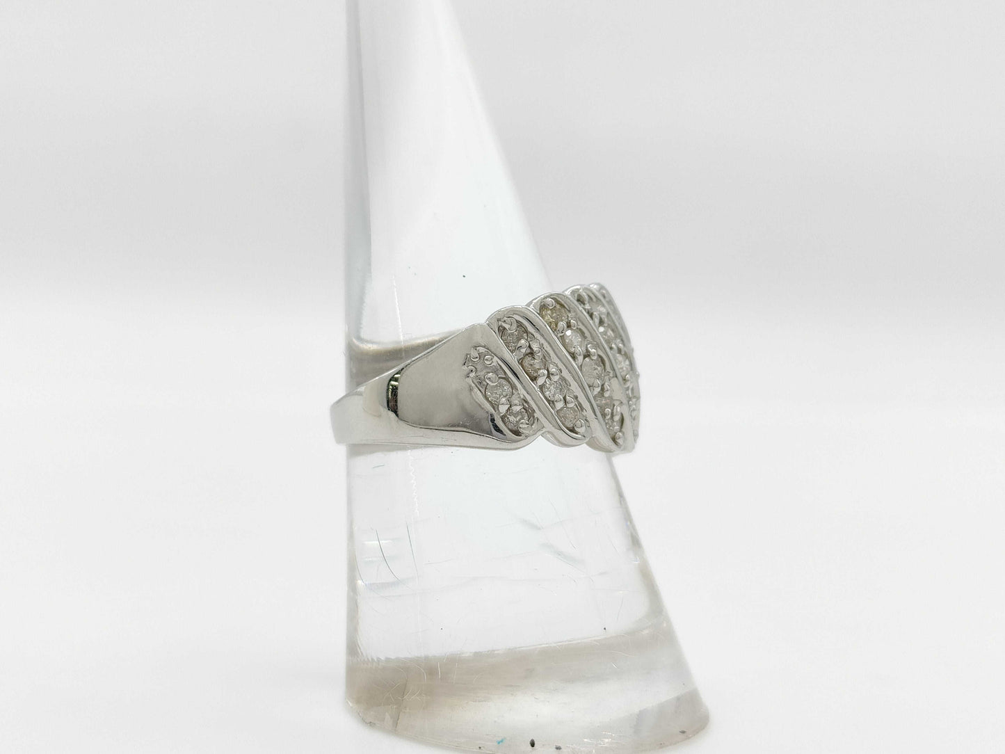 D1.00ct PT900 6.8g Ring 