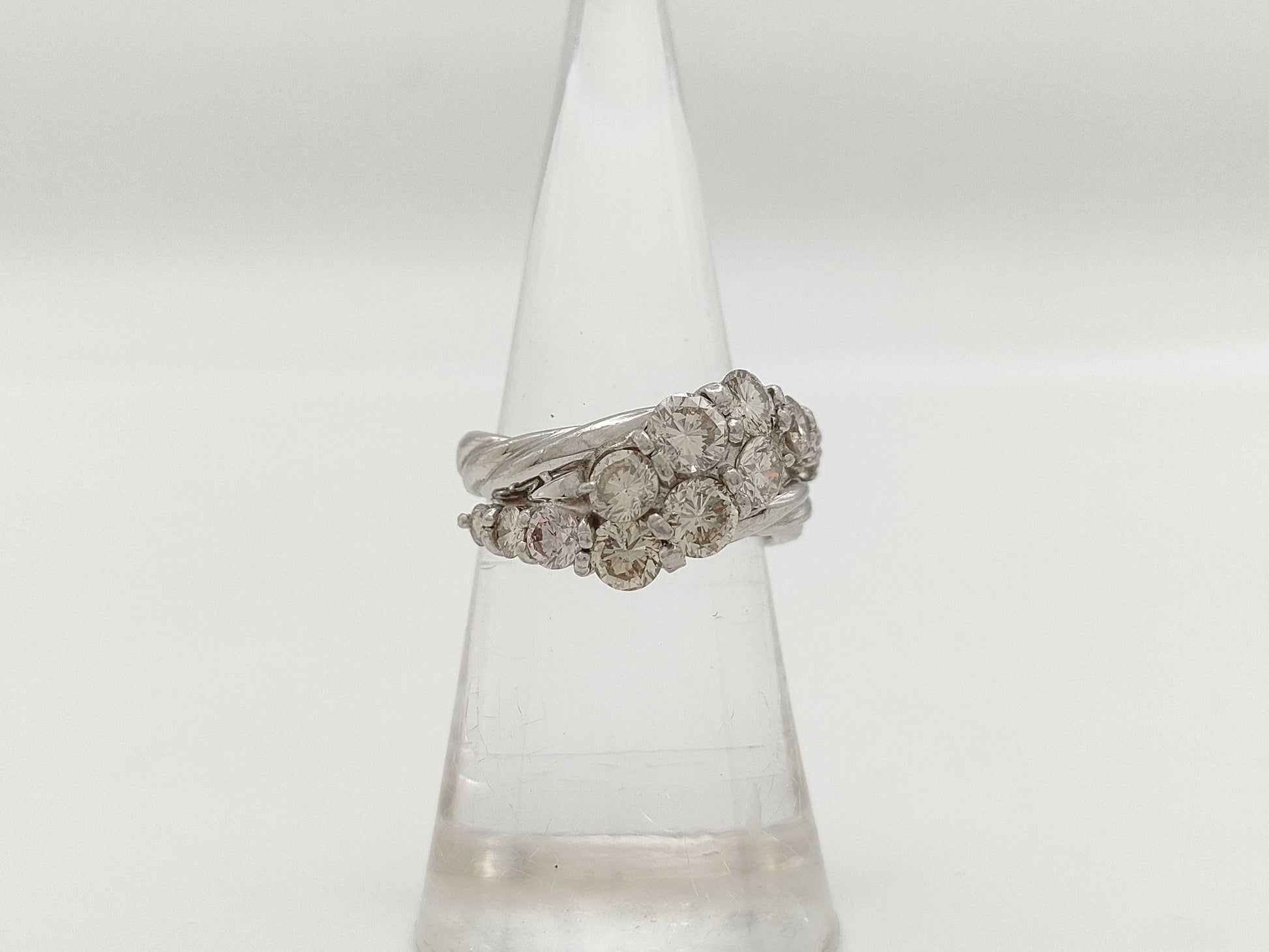 D2.00ct PT900 8.3g Ring 