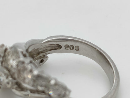 D2.00ct PT900 8.3g Ring 