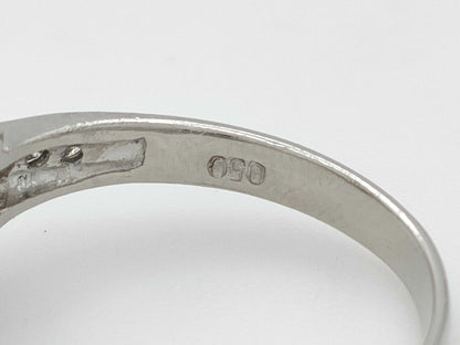 D0.50ct PT900 3.6g Ring 