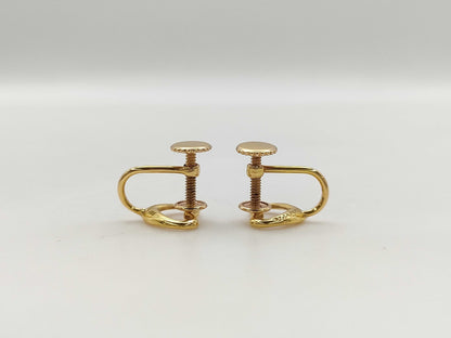 Tiffany & Co. Open Heart 18K 2.4g Earrings 