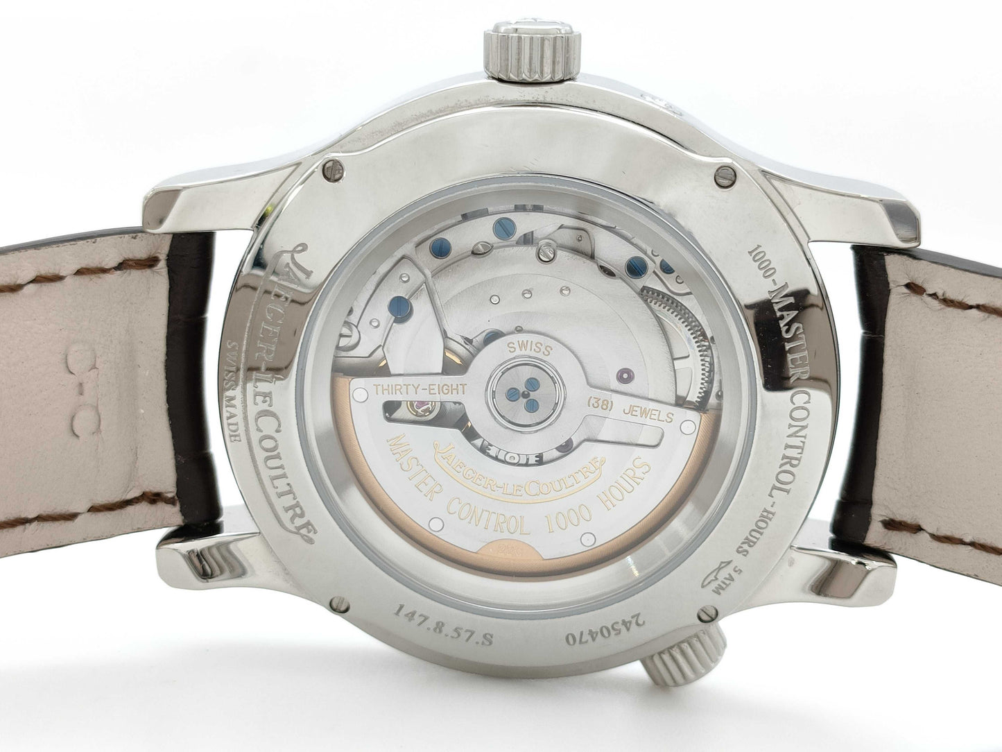 JAEGER LECOULTRE Master Geographic Q1508420 147.8.57.S 2450470 Automatic Men's Watch