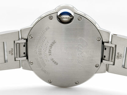 Cartier Ballon Bleu W4BB0028 3489369814BX Automatic Blue Dial Boys' Watch