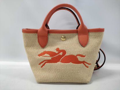 LONG CHAMP Longchamp handbag, shoulder bag, basket bag, women's handbag