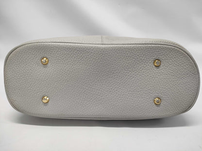 Atao Shoulder Bag, Leather, Gray