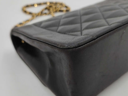 CHANEL Lambskin Diana 25 Shoulder Bag