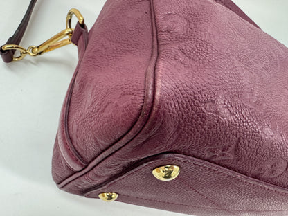 LOUIS VUITTON Speedy Bandouliere 25 with Aurore Shoulder Strap and Clochet Handbag