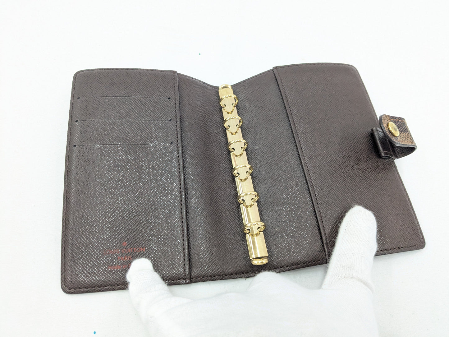 LOUIS VUITTON LV Damier Agenda PM Non-sticky Notebook Cover