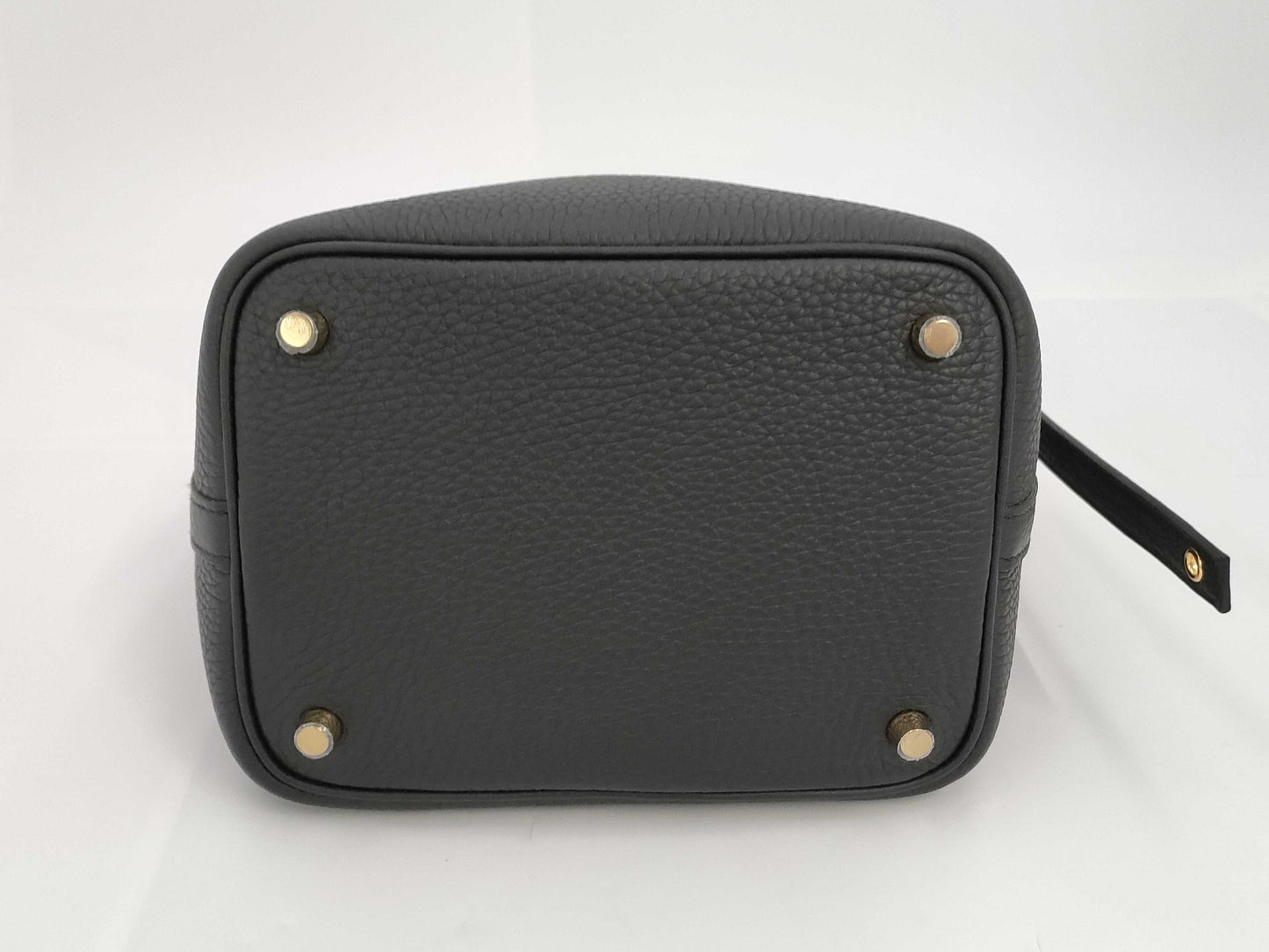 HERMES Picotin Lock 18 Black x Taurillon Clemence Leather x Gold Hardware x K Stamp Handbag