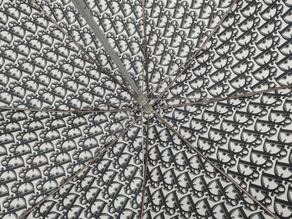 Dior Christian Dior Trotter Polyester Umbrella, Gray, Umbrella 